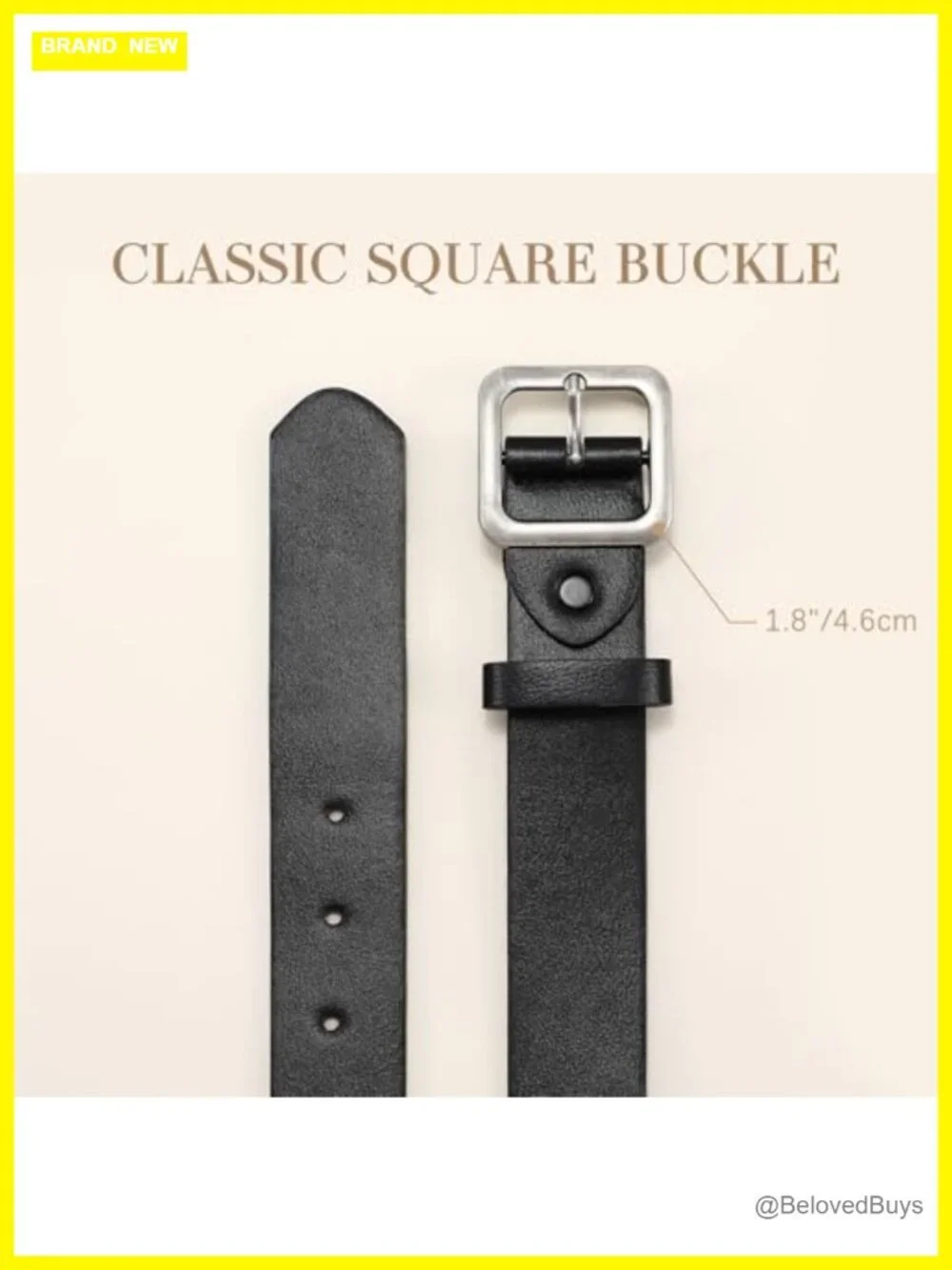 Women's Faux Leather Belt 1.3